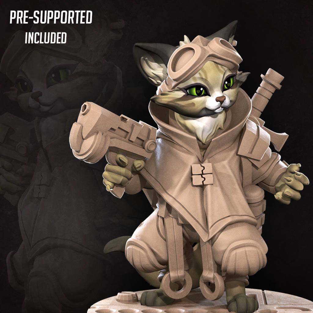 Space Catfolk Vanguard